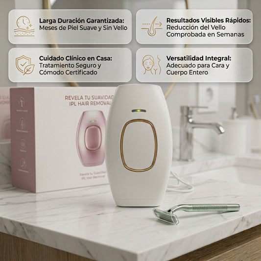 Depiladora Láser IPL Shop Pro™ – Depilación Permanente Profesional en Casa