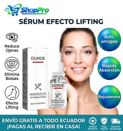 Suero Tensor de Ojos Efecto Lifting Shop Pro™ – Corrector de Bolsas, Ojeras y Arrugas